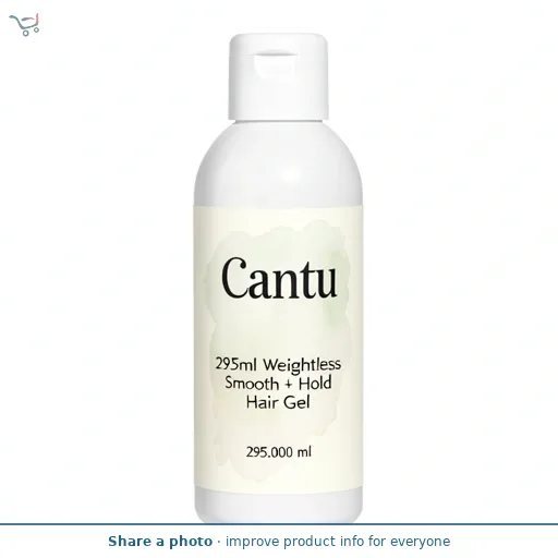 Cantu 295ml Weightless Smooth + Hold Hair Gel
