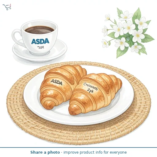 ASDA Croissants 2pk