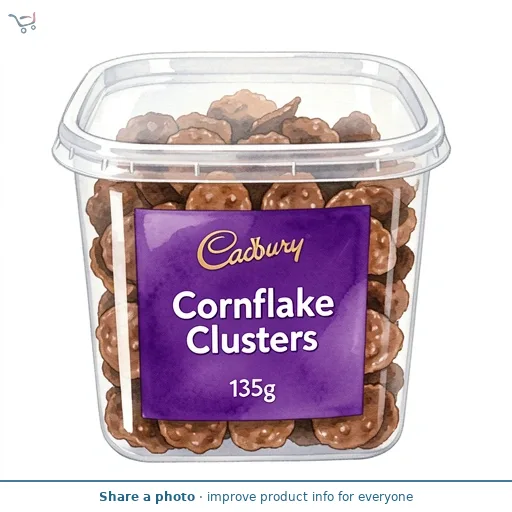 Cadbury Cornflake Clusters 135g