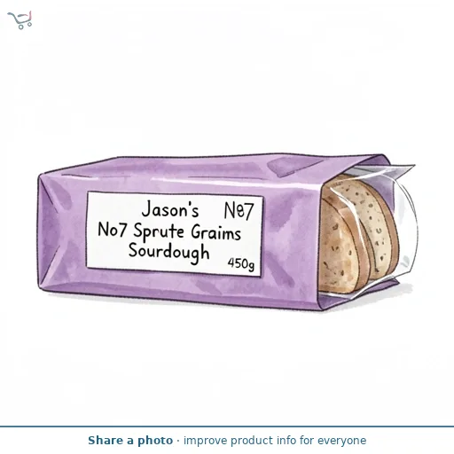 Jason's No7 Sprouted Grains Sourdough 450g