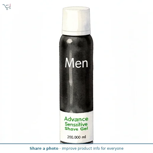 Men Advance Sensitive Shave Gel 200ml