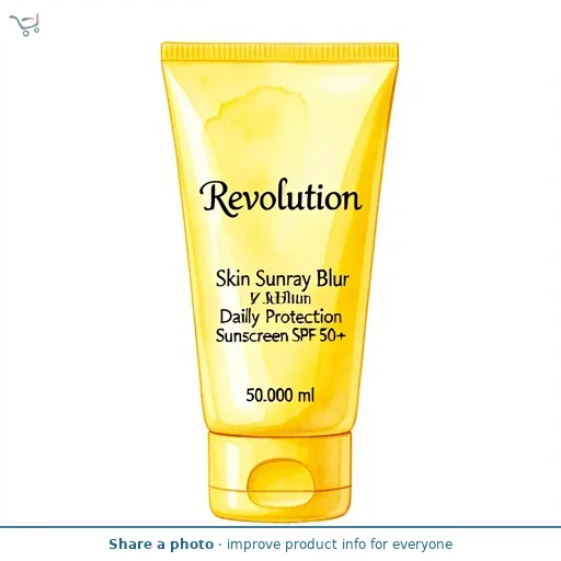 Revolution Skin Sunray Blur Daily Protection Sunscreen SPF 50+ 50ml