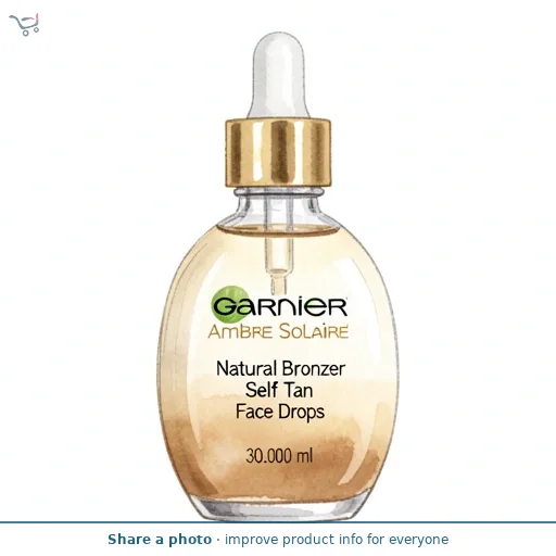 Garnier Ambre Solaire Natural Bronzer Self Tan Face Drops 30ml