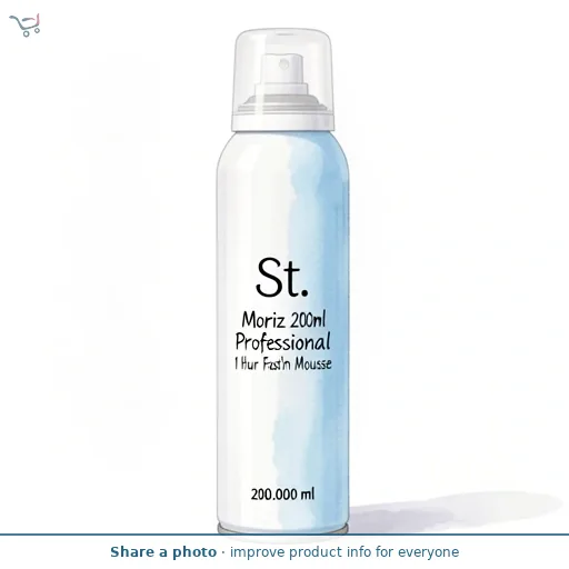 St. Moriz 200ml Professional 1 Hour Fast Tan Mousse