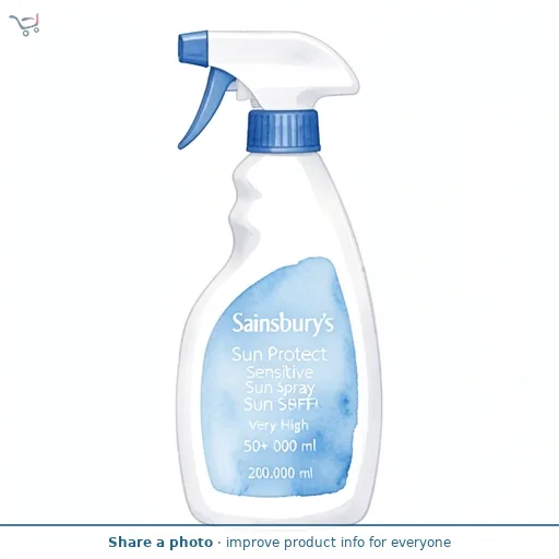 Sainsbury's Sun Protect Sensitive Sun Spray Very High 50+ SPF 200ml