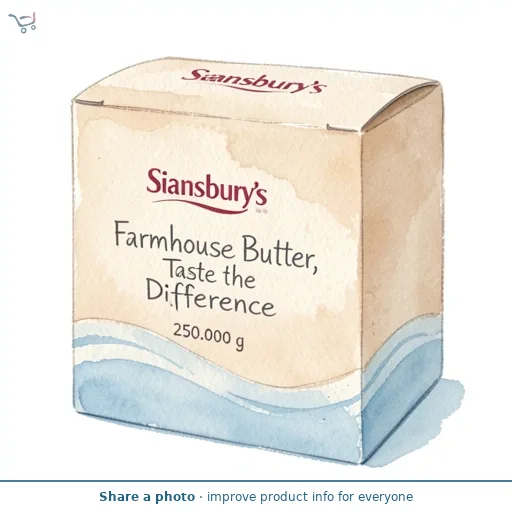 Sainsbury's Farmhouse Butter, Taste the Difference 250g