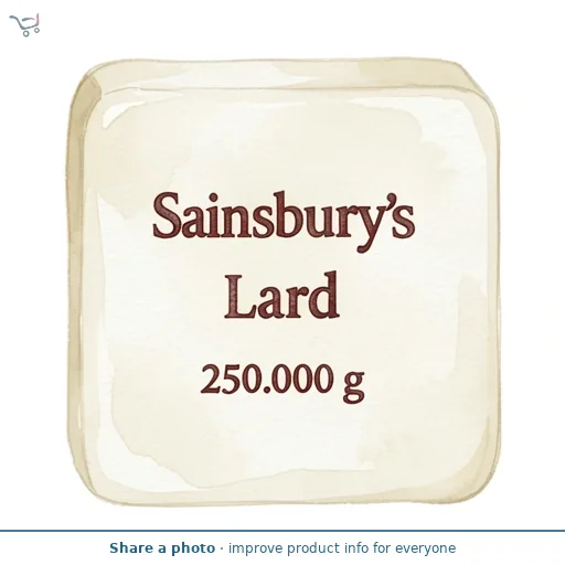 Sainsbury's Lard 250g