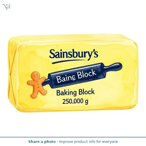 Sainsbury's Baking Block 250g