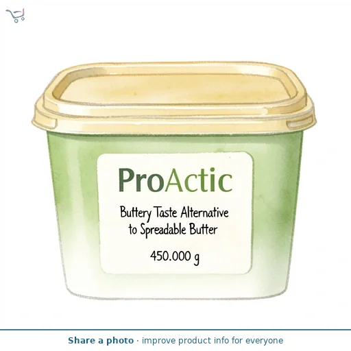 ProActiv Buttery Taste Alternative to Spreadable Butter 450g