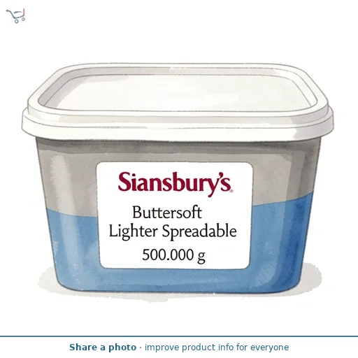 Sainsbury's Buttersoft Lighter Spreadable 500g