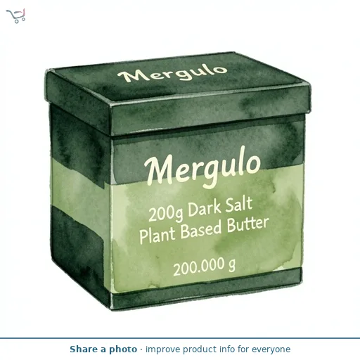 Mergulo 200g Dark Salt Plant Based Butter