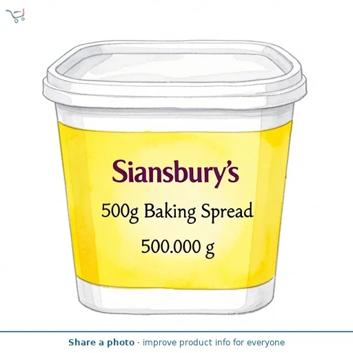 Sainsbury's 500g Baking Spread