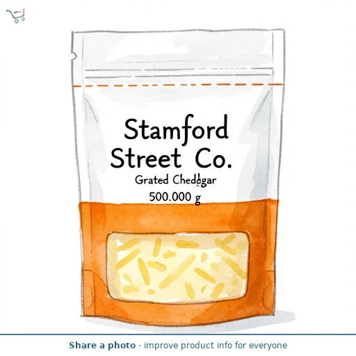 Stamford Street Co. Grated Cheddar 500g