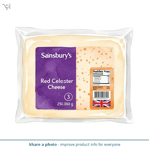 Sainsbury's Red Leicester Cheese 250g