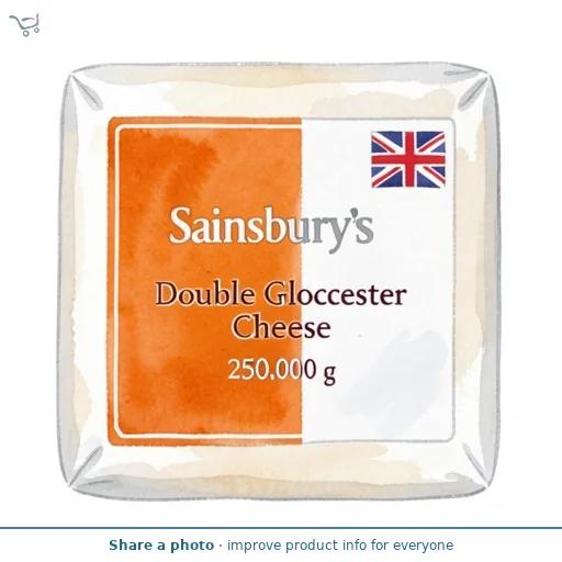 Sainsbury's Double Gloucester Cheese 250g