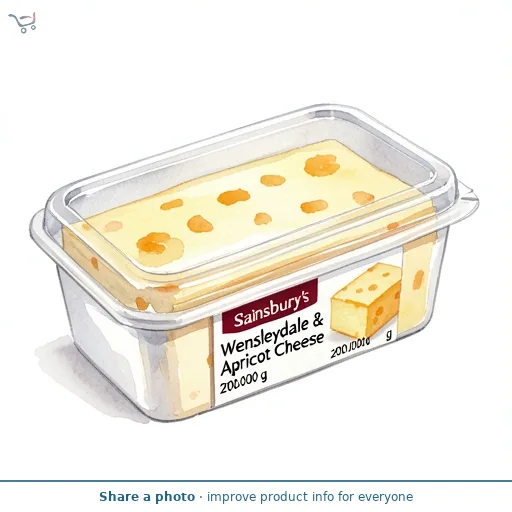 Sainsbury's Wensleydale & Apricot Cheese 200g