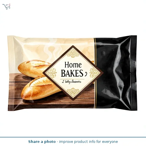 Hovis Home Bakes 2 White Baguettes