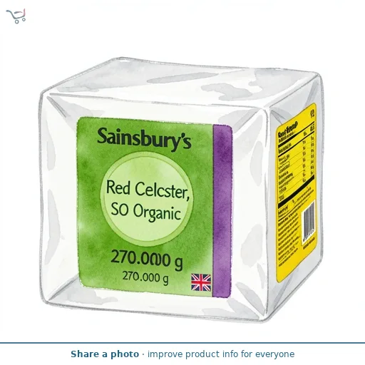Sainsbury's Red Leicester, SO Organic 270g