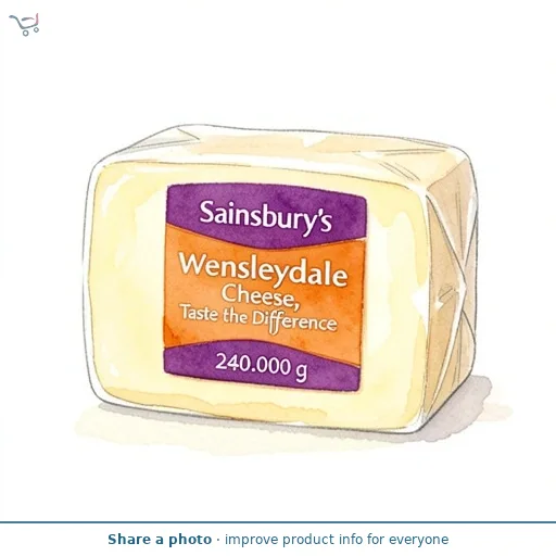 Sainsbury's Wensleydale Cheese, Taste the Difference 240g