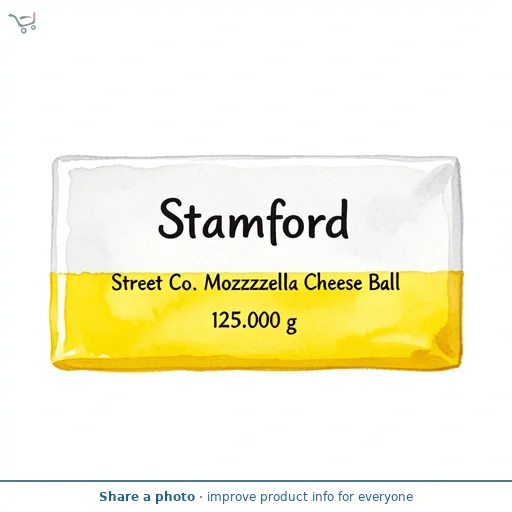 Stamford Street Co. Mozzarella Cheese Ball 125g
