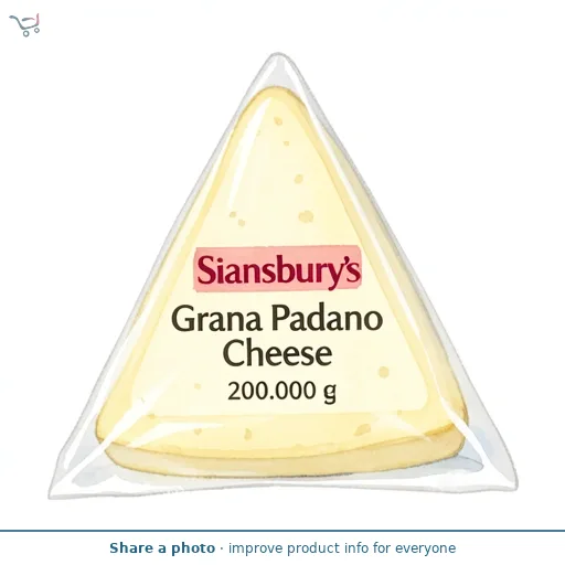 Sainsbury's Grana Padano Cheese 200g