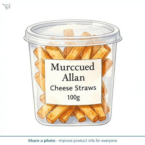Murdoch Allan Cheese Straws 100g