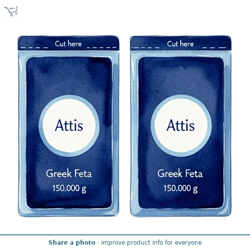 Attis Greek Feta 2x75g