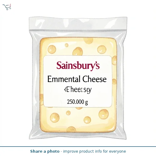 Sainsbury's Emmental Cheese 250g