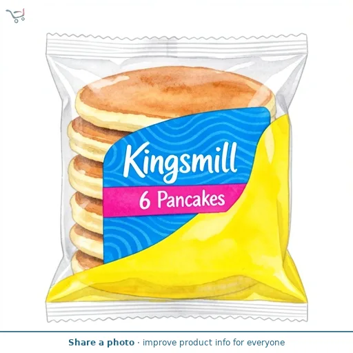 Kingsmill 30% Reduced Sugar 6 Pancakes