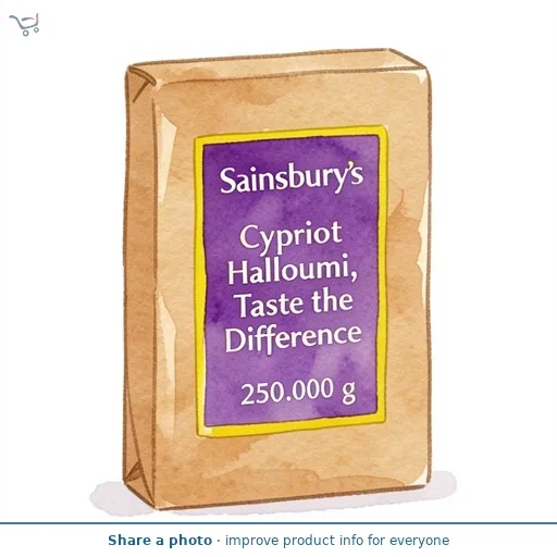 Sainsbury's Cypriot Halloumi, Taste the Difference 250g