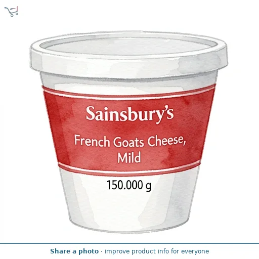Sainsbury's French Goats Cheese, Mild 150g