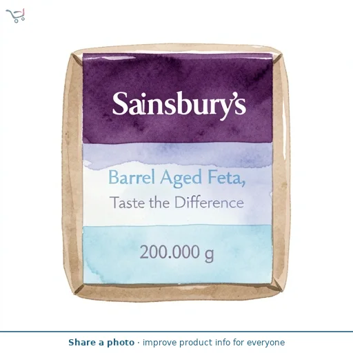 Sainsbury's Barrel Aged Feta, Taste the Difference 200g