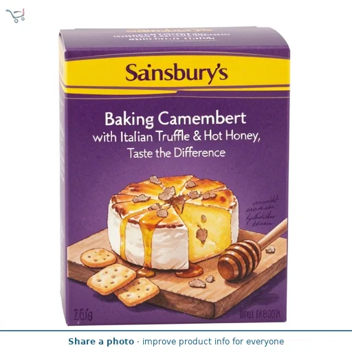Sainsbury's Baking Camembert with Italian Truffle & Hot Honey, Taste the Difference