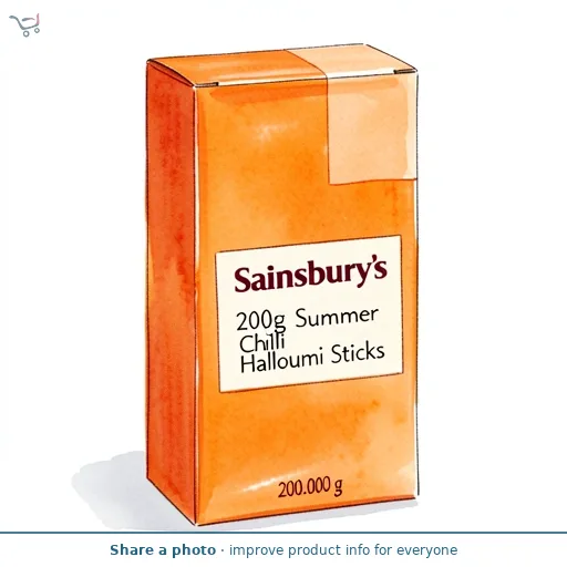 Sainsbury's 200g Summer Chilli Halloumi Sticks