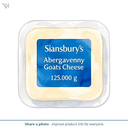 Sainsbury's Abergavenny Goats Cheese 125g