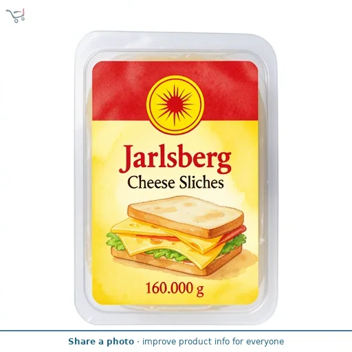 Jarlsberg Cheese Slices 160g