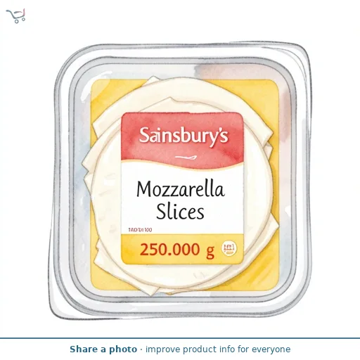 Sainsbury's Mozzarella Slices 250g