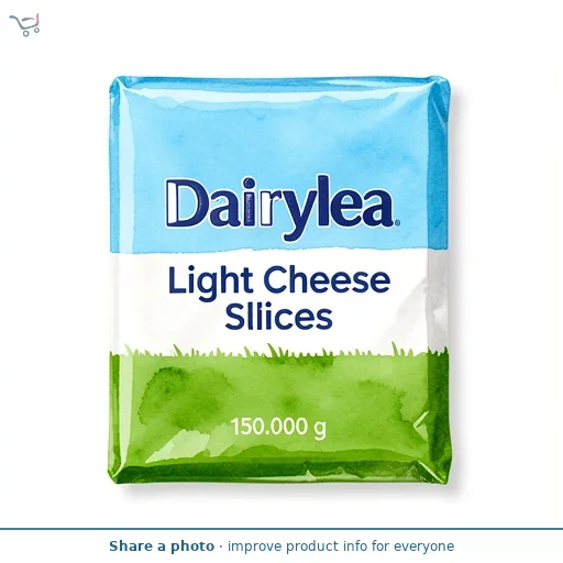 Dairylea Light Cheese Slices 8 x 18.75g