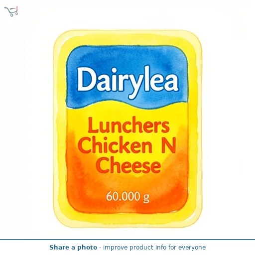 Dairylea Lunchers Chicken N Cheese 60g