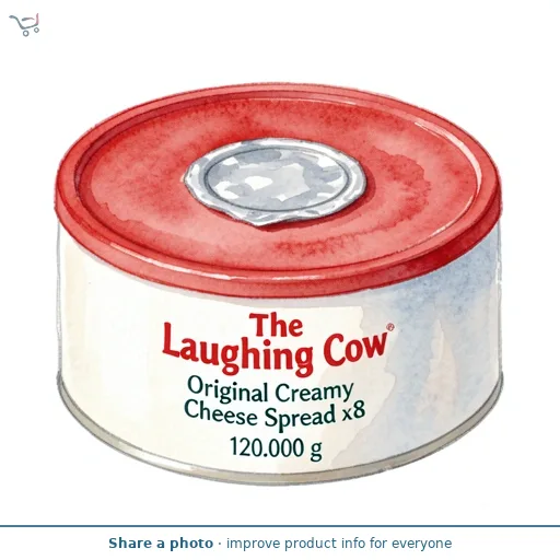 The Laughing Cow 8 x Original Cheese Spread Triangles 120g