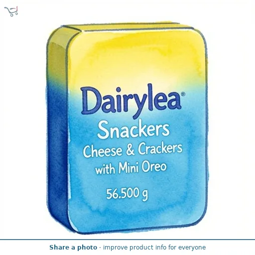 Dairylea Snackers Cheese & Crackers with Mini Oreo 56.5 g
