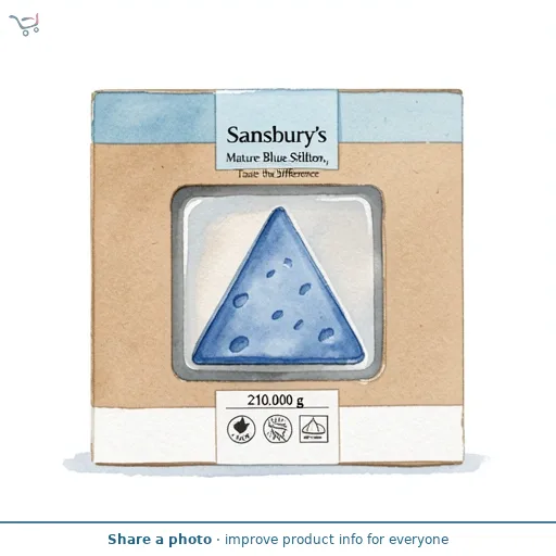Sainsbury's Mature Blue Stilton, Taste the Difference 210g