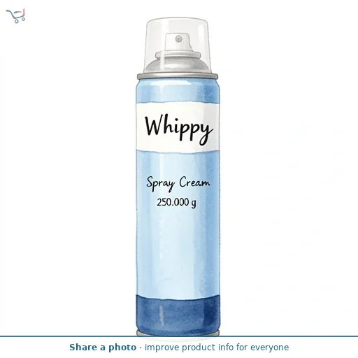 Whippy Spray Cream 250g