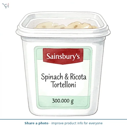 Sainsbury's Spinach & Ricotta Tortelloni 300g