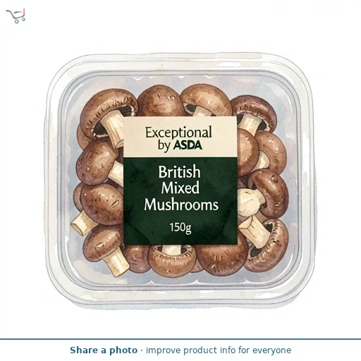 Exceptional by ASDA British Mixed Mushrooms 150g