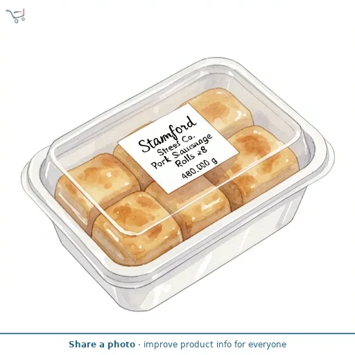 Stamford Street Co. Pork Sausage Rolls x8 480g