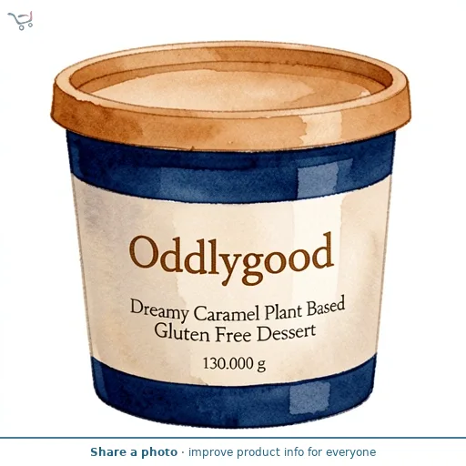 Oddlygood Dreamy Caramel Plant Based Gluten Free Dessert 130g