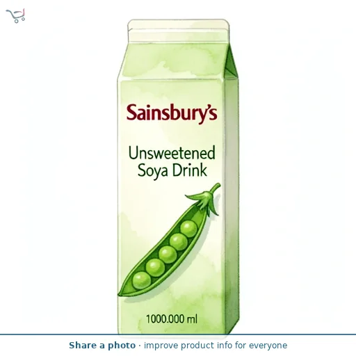 Sainsbury's Unsweetened Soya Drink 1L