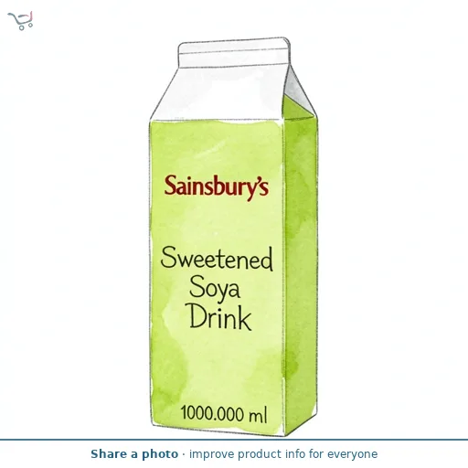 Sainsbury's Sweetened Soya Drink 1L