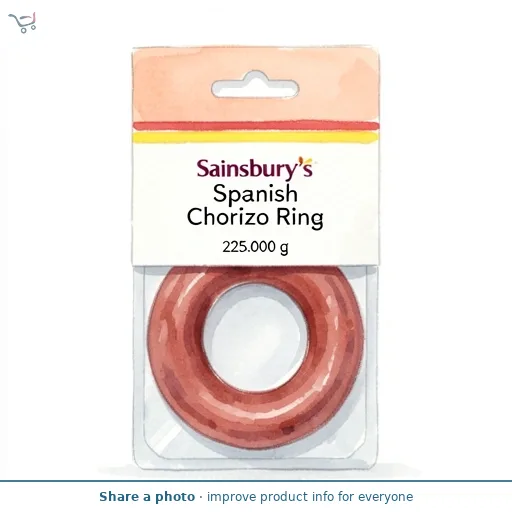 Sainsbury's Spanish Chorizo Ring 225g